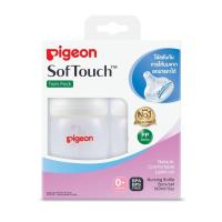 ราคา Pigeon พีเจ้นขวดนมคอกว้างPPWN จุกซอฟท์ทัช แพ็ค1 3 (12224764447)