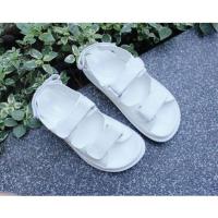 ราคา ʕ ᵔᴥᵔ ʔ Simpleday bkk รองเท้าทรง สีขาว รองเท้าแตะรัดส้น Minimal (21541889587)