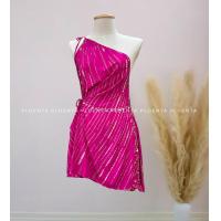 ราคา Mini beaches dress เดรสสั้นสไตล์ฮาวาย เดรสไปทะเล เดรสมัดย้อม (21595814448)