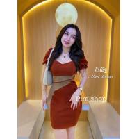 ราคา เดรส ผ้าเทพ Rochet เนื้อหนา เข้ารูป สุดปัง ผ้าตัวนี้ ตรงปก นะคะ บอกเลยตัวนี้ ไม่มี คือพลาดมากคะ งานป้าย Rose shop ทรงสวยมากคะ อก 32 เอว 25 28 สะโพก 38 (20260511713)