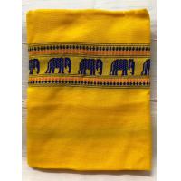 ราคา ผ้าขาวม้าวัวลาน ลายช้าง (21201269596)