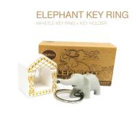 ราคา Wel B Elephant key ring Whistle Key Holder พวงกุญแจช้าง key ring ของที่ระลึกพวงกุญแจช้าง พวงกุญแจไทย พวงกุญแจนำโชค Souvenir Thailand (3857020358)