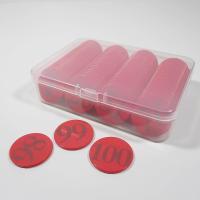 ราคา CNF เหรียญพลาสติก เหรียญเล่นเกมส์ เรียงเลข 1 100 ขนาด 25 mm สื่อการเรียน กิจกรรม (872494021)