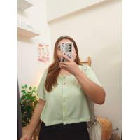 ราคา Jaiko rainbow crop เสื้อครอปสาวอวบ อก 38 44 งานน่ารักมาก (20918577829)