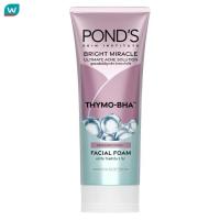 ราคา PondS พอนด์ส ไบรท์ มิราเคิล อัลทิเมท แอคเน่ โซลูชั่น ไทโม บีเอชเอ เฟเชียล โฟม 90 กรัม (21603719122)