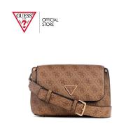 ราคา GUESS กระเป๋าสะพายผู้หญิง รุ่น SG877819 MERIDIAN FLAP SHOULDER BAG สีน้ำตาล (21560121995)