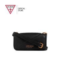 ราคา GUESS กระเป๋าสะพายข้างผู้หญิง รุ่น QB919178 CILIAN MINI CROSSBODY FLAP สีดำ (21560387413)