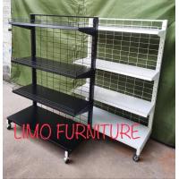 ราคา ชั้นขายของชั้นวางของชั้นเซเว่นหน้าเดียว4ชั้นชั้นมีล้อเคลื่อนได้L410 แบบหนา (16090579172)