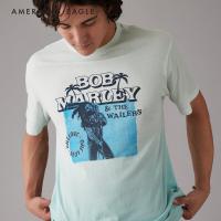 ราคา American Eagle Bob Marley Graphic T Shirt เสื้อยืด ผู้ชาย กราฟฟิค NMTS 017 3523 401 (21506374931)