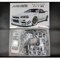 ราคา AOSHIMA 1 24 Mines BNR34SKYLINE GT R 02 NISSA โมเดลรถยนต์ Model DreamCraft (5415960548)