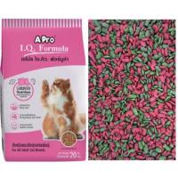 ราคา อาหารแมวไอคิว แมวเขียวแดง Apro IQ ขนาด 20 กก (21476908366)
