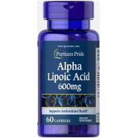 ราคา Puritan s Pride Alpha Lipoic Acid 600 mg 60 Capsules อาลีสุขภาพ (21568707589)