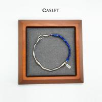 ราคา CASLET กำไลข้อมือหินแท้ ลาพิส ลาซูลี Lapis Lazuli เสริมวิสัยทัศน์ เสริมสง่าราศี (21445260325)