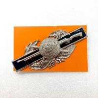 ราคา เครื่องหมาย ตปส และ EOD ตำรวจ เงินแท้ชุบ โลหะชุบ ขาหมุดเกลียว ขาคลิบหนีบ (9585027205)