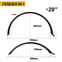 ราคา บังโคลนจักรยาน FENDER M 1 มี 4 ขนาด ล้อ 26 27 5 29 700C วัสดุพลาสติกไฟเบอร์ เหนียว แข็งแรง ก้านขาสแตนเลส มีตีนเป็ด (18056256038)