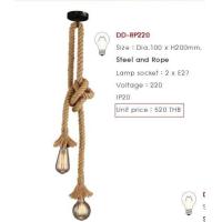 ราคา โคมไฟติดเพดาน วินเทจ DECORATIVE LIGHTING Loft Pendant lamp TSP (19687074040)