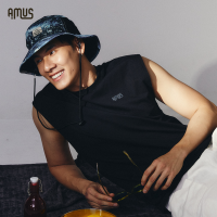 ราคา เสื้อแขนกุดสีดำ คอตตอน100 ผ้านำเข้าจากญี่ปุ่น ทรงโอเวอร์ไซส์ เอวไม่ลอย หรือสวมทับในกางเกง ใส่สบายไม่ร้อน (21406469192)