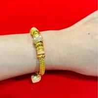 ราคา ข้อมือ หกเสาลงยา น้ำหนัก 2 บาท (19074337385)