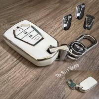 ราคา เคสรีโมทรถ Isuzu MU X 2023 ดำเงาเส้นสีเงิน และสีขาวเส้นเงิน ดูเรียบหรู Black Silver Line TPU Key Case Model Isuzu MUX MY 2023 MUX 2020 DMAX2022 แบบ 2 3 และ 4 ปุ่ม (19274225336)