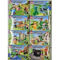 ราคา มี2แบบคับเลโก้ตัวต่อมายคราฟมี8แบบขายยกชุด (20941601683)