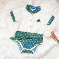 ราคา ชุดไทยเด็กชายแรกเกิด 9 เดือน สีฟ้า เด็กผู้ชาย ฝ้าย (20877252589)