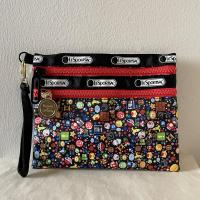 ราคา LeSportsac กระเป๋าใส่เอกสารแบบถือกันน้ำและทนต่อการเสียดสีสองชั้นกระเป๋าเครื่องสำอางกระเป๋าใส่ไปตลาดสำหรับผู้หญิงน้ำหนักเบาพกพาสะดวกไซส์ใหญ่ (20215990764)