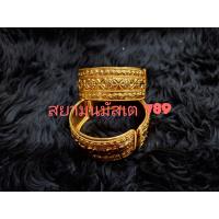 ราคา กำไลข้อมืออินเดีย 1คู่ ใส่กับชุดส่าหรีอินเดีย ชุดไทยและอีกหลายชุด กำไลงานอินเดียแบบเปิดใส่ง่ายสวยงาม (21452283634)