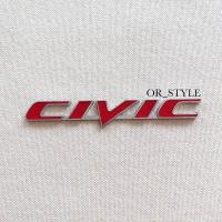 ราคา โลโก้ CIVIC FD งานโลหะ ขนาด 15 5x2 5cm (21510797670)