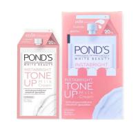 ราคา ยกกล่อง 6ซอง PONDS Tone Up Milk Cream พอนด์ส โทนอัพ มิลค์ครีม สูตรน้ำนม (21165529113)