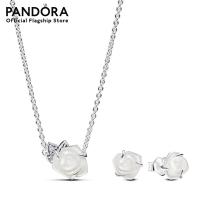 ราคา Pandora Global White Rose Set (21546404754)