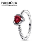 ราคา Pandora Silver Heart sterling silver ring with cherries jubilee red crystal and clear cubic zirconia เครื่องประดับ แหวน แหวนเงิน สีเงิน แหวนสีเงิน แหวนหัวใจ แหวนแพนดอร่า แพนดอร่า (17250244221)