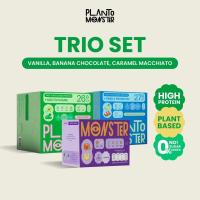 ราคา PlantoMonster Plant based Protein Trio Set เซท 3 รส รสวานิลลา บานาน่า ช็อคโกแลต และคาราเมล มัคคิอาโต้ (21574329958)