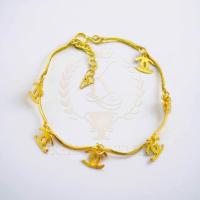ราคา งานสั่งทำสร้อยข้อมือทองคำแท้ 9K ระย้าแชลแนล ตุ้งติ้ง (21409636135)