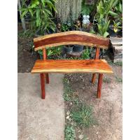 ราคา ส่งฟรี ม้านั่งไม้ประดู่มีพนักพิงหลัง ขอบธรรมชาติ ม้านั่งยาว ม้านั่งสนาม (21496164094)