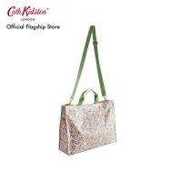 ราคา Cath Kidston Strappy Carry All Harmony Ditsy Blue Yellow (21538239811)