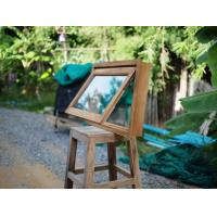 ราคา บานกระทุ้ง บานกระทุ้งไม้ บานกระทุ้งไม้สัก ระบายอากาศ ขนาด กว้าง60 ซม สูง40 ซม งานไม้สักแท้ (21397965570)