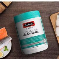 ราคา Swisse Ultiboost Odourless High Strength Wild Fish Oil 1500mg น้ำมันปลา 400 แคปซูลแบบนิ่ม วันหมดอายุ 12 2025 อาลีสุขภาพ (21568724701)