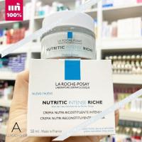 ราคา ของแท้ส่งไว La Roche Posay Nutritic Intense Riche Cream 50ml แพคเกจยุโรป EXP 2024 NUTRIC เนื้อครีมนุ่มน่าใช้ สาวผิวแห้งและบอบบางแพ้ง่าย (19505329309)