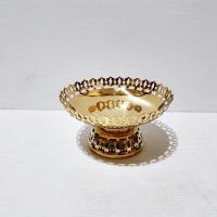 ราคา พานทองเหลือง 5 นิ้ว ฉลุลายสวยงาม (7199618641)