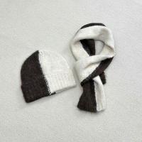 ราคา u morestuff twinnie Knitting wool set เซตหมวกไหมพรม ผ้าพันคอ ทูโทน นุ่มอุ่น สีน่ารักมากๆๆๆ (20884848624)