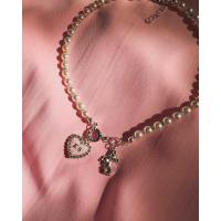 ราคา Silver bear n love necklace สร้อยหมีจี้หัวใจมุกเงิน (21454342505)