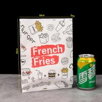 ราคา กล่องใส่ไก่ทอดแบบใช้ครั้งเดียวทิ้งกล่องใส่เฟรนช์ฟรายส์ลายข้าวฟ่างแฮมเบอร์เกอร์กระดาษแฮมเบอร์เกอร์กล่องใส่อาหารกล่องใส่อาหารกล่องใส่ของเดลิเวอรี่ถุงกระดาษกันน้ำมัน (21093277557)