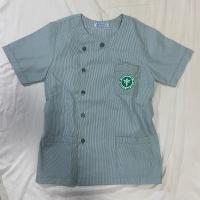 ราคา พร้อมส่ง เสื้อลายริ้วเขียว กระทรวงสาธารณสุข คอปาด (20097377316)