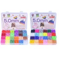 ราคา เม็ดบีทรีดร้อน ขนาด 5 มิล พร้อมเตารีด 24 และ 36 สี งานฝีมือ diy (20402810338)
