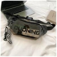 ราคา กระเป๋ากระเป๋าสะพายข้างผู้ชาย INS กระเป๋าใบเล็กแฟชั่นกระเป๋าคาดอกแบบใสกระเป๋าแนวช่างกลสไตล์กีฬาสำหรับผู้หญิงกระเป๋าคาดเอวสะพายไหล่เดียวแนวสตรีท (20471384679)