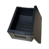 ราคา 10L กล่องของขวัญสดเนื้อแกะและผลไม้อาหารทะเลกล่องเก็บความร้อนสีดำ EPP กล่องโฟมขนส่งร้านอาหารเช้า (21495202353)