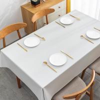 ราคา ผ้าปูโต๊ะ PVC กันน้ำกันน้ำมันไม่ต้องซักกันร้อนสไตล์นอร์ดิกแบบเรียบง่ายสีพื้นสี่เหลี่ยมผืนผ้าโต๊ะกาแฟผ้าปูโต๊ะแผ่นปูโต๊ะอาหาร (21415965373)