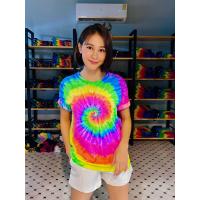 ราคา มาใหม่ เสื้อมัดย้อมเรืองแสง สีสวยสุดๆ ย้อมสีทุกตัว ไม่ใช่พิมพ์ลาย (17446152093)