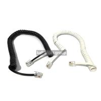 ราคา สายโทรศัพท์ หูฟังโทรศัพท์ ขด แบบยืด ความยาวประมาณ 1 50 ฟุต ขาว ดำ ต่อหูฟังโทรศัพท์บ้าน ออฟฟิต (16889943277)