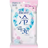 ราคา Biore Cool Sheet Body wipes ทิชชู่เปียก 3 ผ้าเย็น ให้ความสดชื่น ลดอุณหภูมิผิวทันที 3 องศา (20884237649)